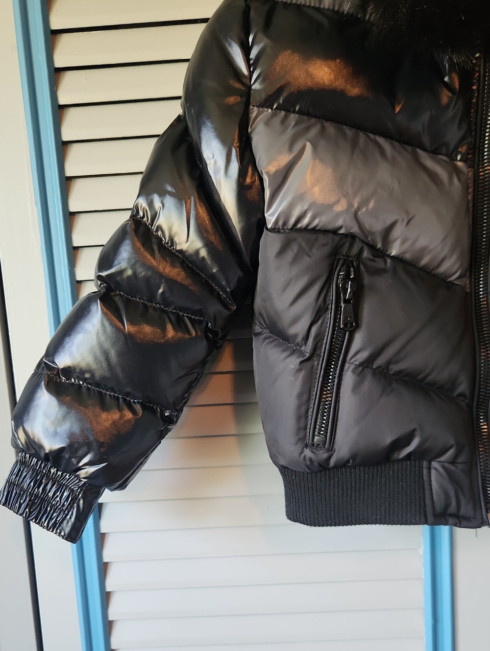 Jordan Craig Kids Black Puffer Coat Faux Fur Collar - Picture 6 of 13